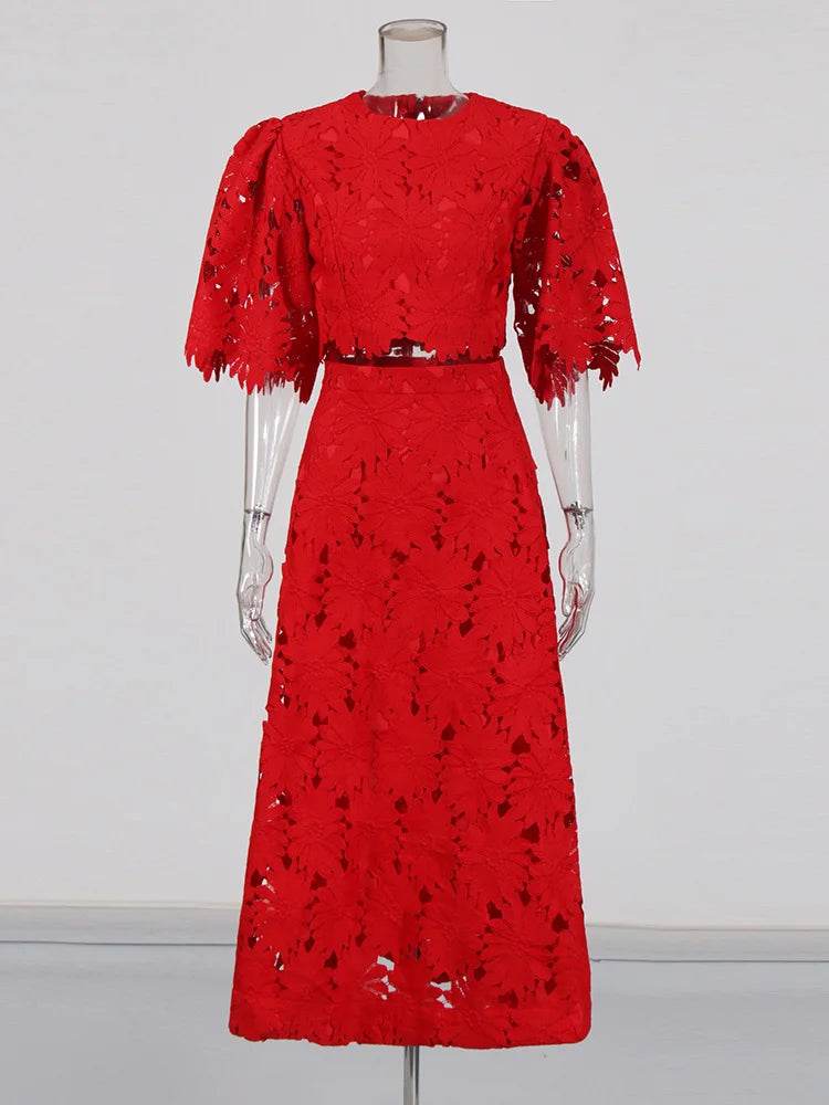 Solid Summer Skirt Suit - P12 Hub Europe