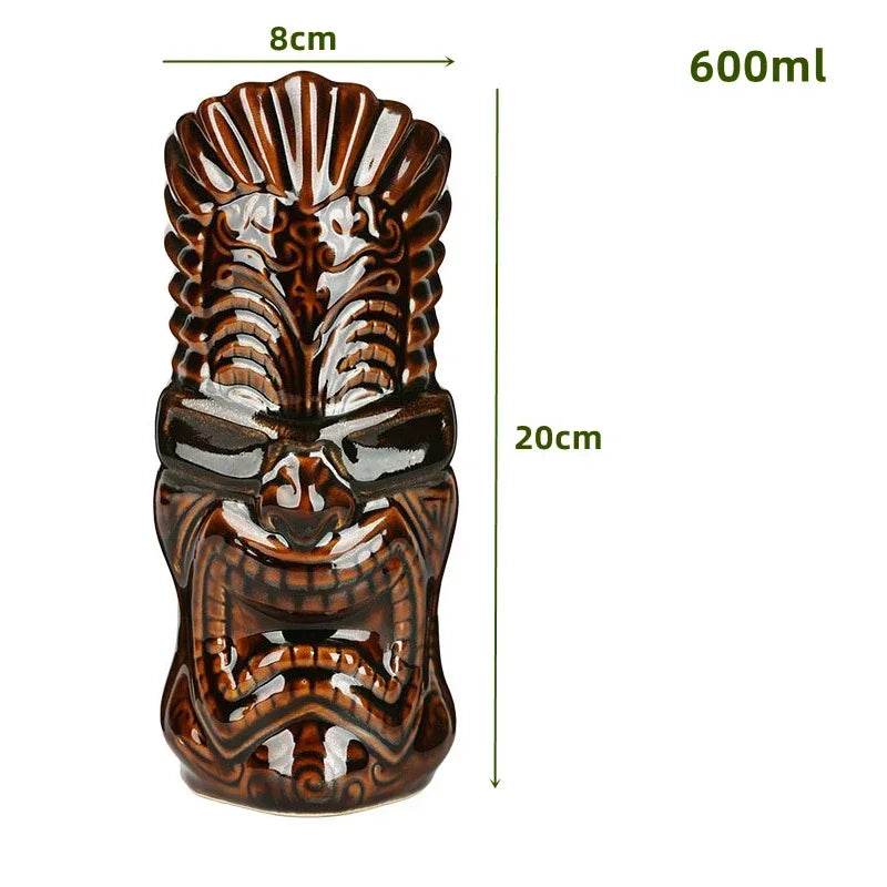 60 Types Ceramic Hawaii Tiki Mugs Creative Cocktail Glasses Beer Glass Martini Glasses Wine Glass Funny Cup Gift for Men - P12 Hub Europe