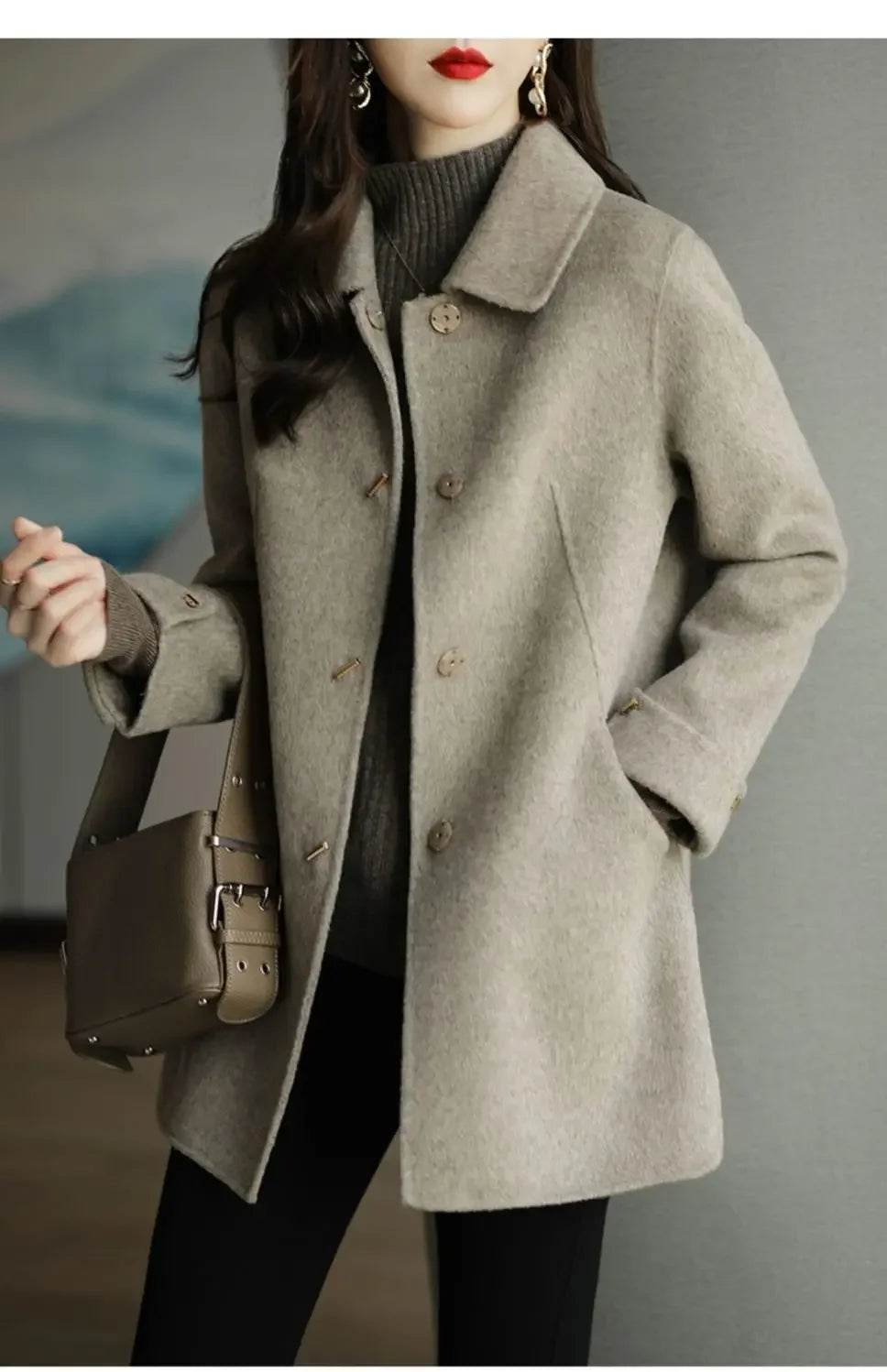French Style Wool Coat - P12 Hub Europe