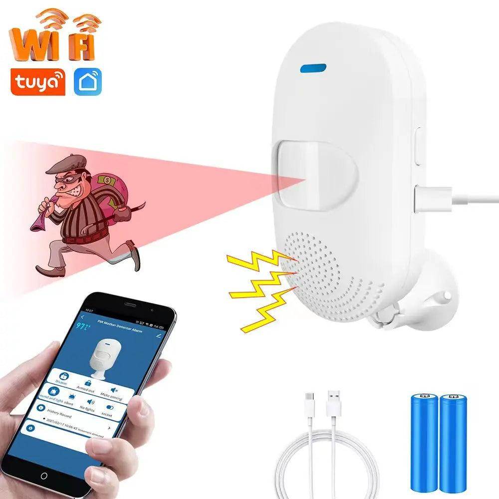 Sensor Alarm WiFi PIR Tuya Smart - P12 Hub Europe