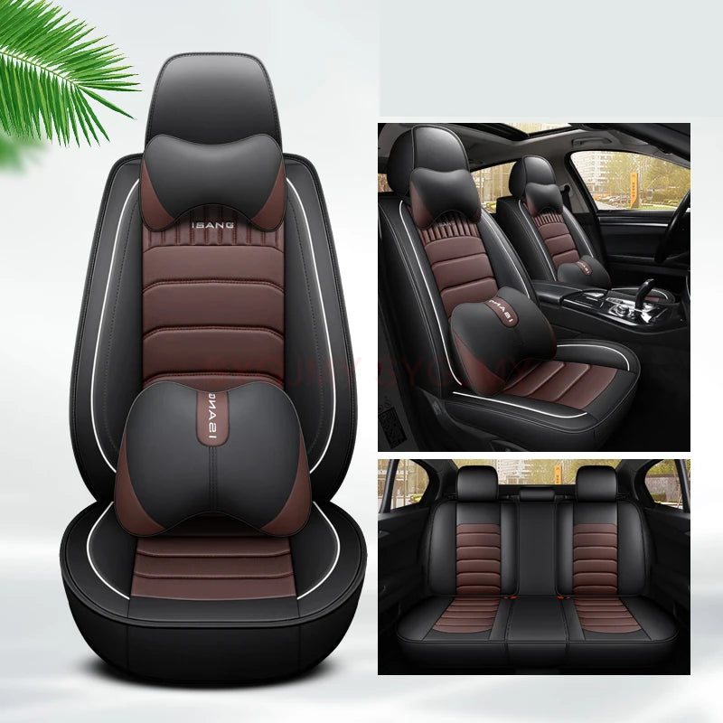 3D Full Coverage Car Seat Cover for SEAT All Car Models Leon Arona Ateca Tarraco Ibiza Alhambra Car Accessories