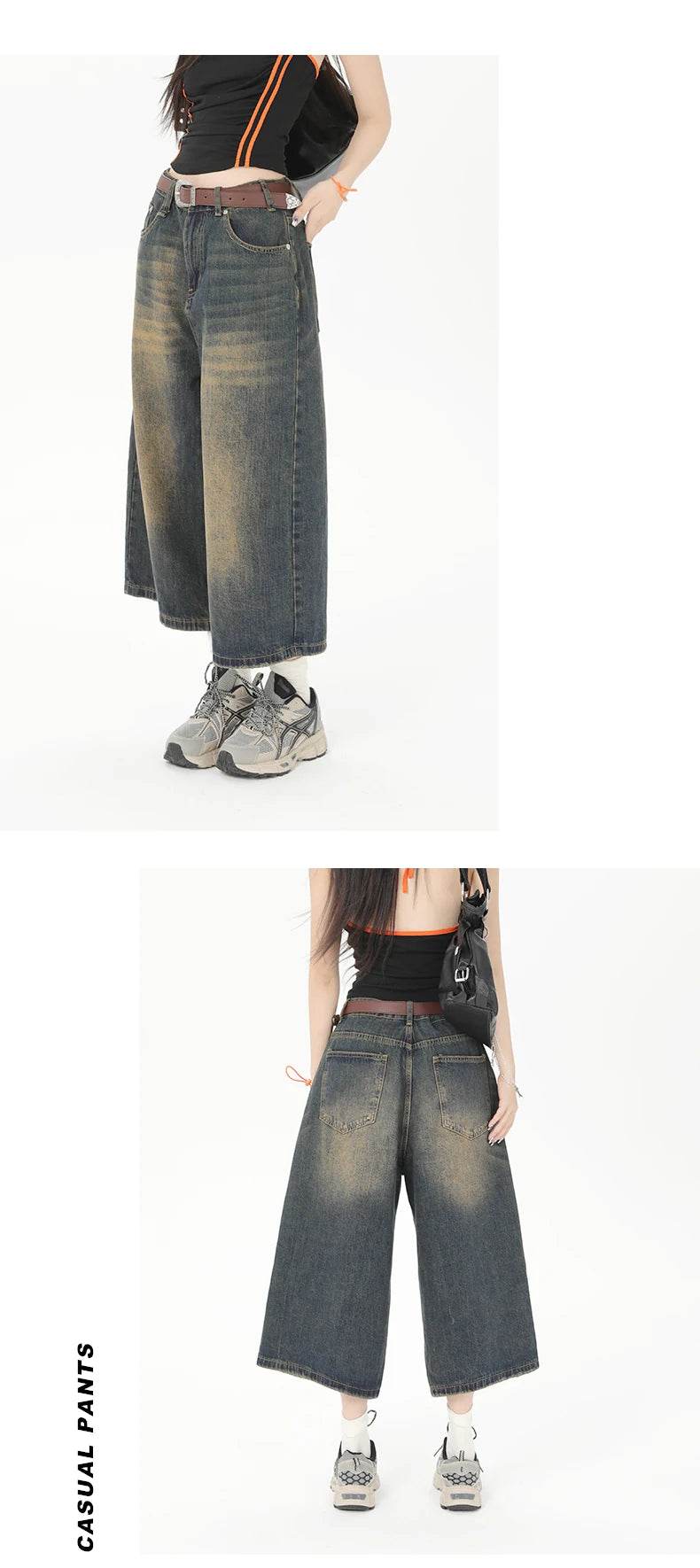 Vintage Wide Leg Shorts - P12 Hub Europe