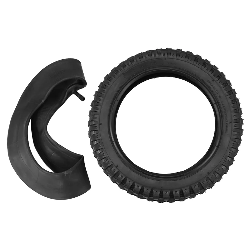 H5-Motorcycle Bike 12 1/2X2.75 Tire Inner+Outer Tire For 47Cc 49Cc Dirt Pit Bike Motorcycle Bike