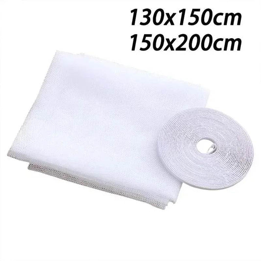 Simple Anti Mosquito No Need to Punch Holes Mosquito Net Window Self-adhesive Type Anti-mosquito Screens Home Textile Garden - P12 Hub Europe
