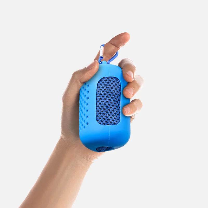 Portable Mini Silica Gel Set Cold Towel Quick Drying Breathable Chilly Sweat Absorption Sports Cooling Towel Running Yoga Gym - P12 Hub Europe