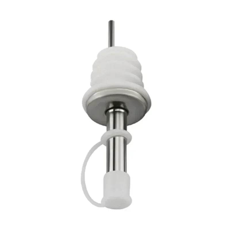 1PC Stainless Steel Oil Bottle Spout Pourer/Mouth with Stopper Flask Dry Red Wine Pot Bottle Cork Plug Olive Pourer Dispenser - P12 Hub Europe