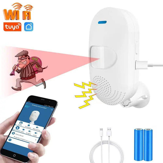 Sensor Alarm WiFi PIR Tuya Smart - P12 Hub Europe