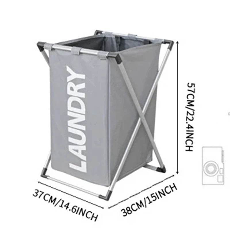 Foldable Waterproof Grid Laundry Basket - P12 Hub Europe