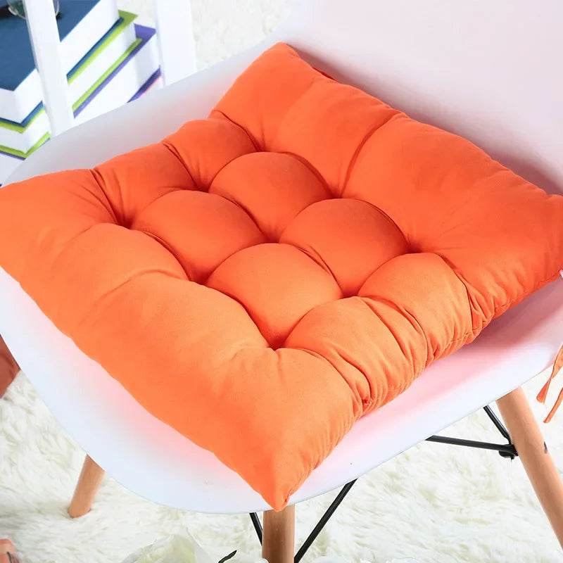 Colourful Chunky Seat Pads Cushion Chair Garden Cushion New Home Textile Cushion Garden HomeTie On Office Garden Dining Kitchen - P12 Hub Europe