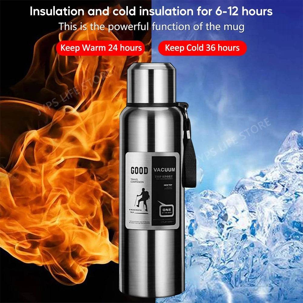 1000ML Stainless Steel Sport Thermos - P12 Hub Europe