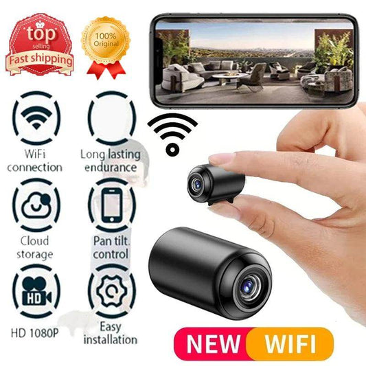 Mini WiFi Camera HD, Night Vision, Motion Detect, Portable - P12 Hub Europe