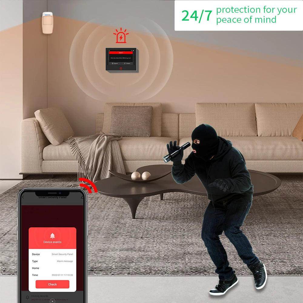 Alarm Smart Staniot WiFi 4G Tuya - P12 Hub Europe