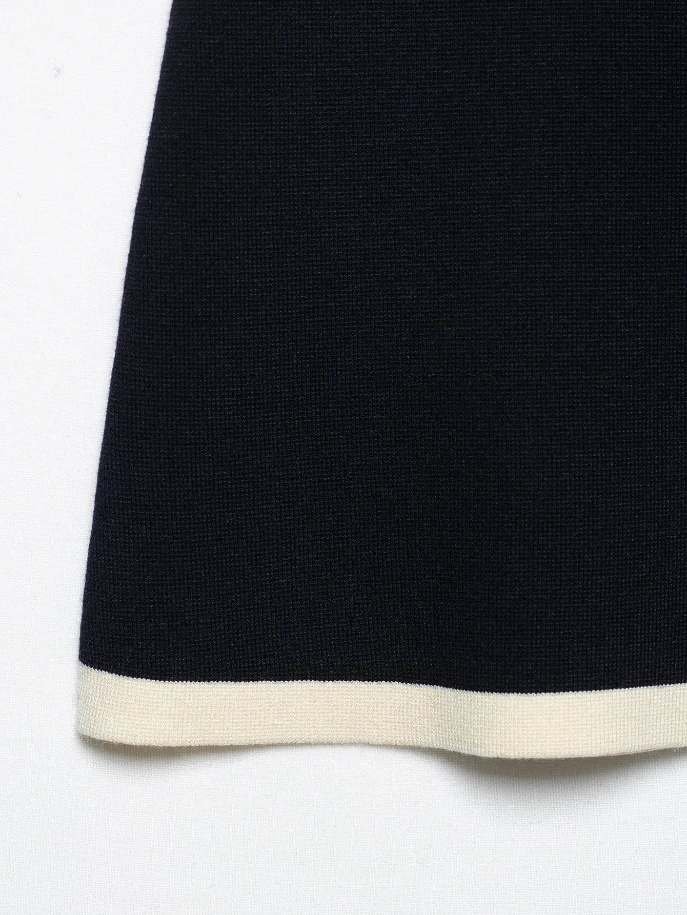 Women Color Block Knit Skirt Set - P12 Hub Europe