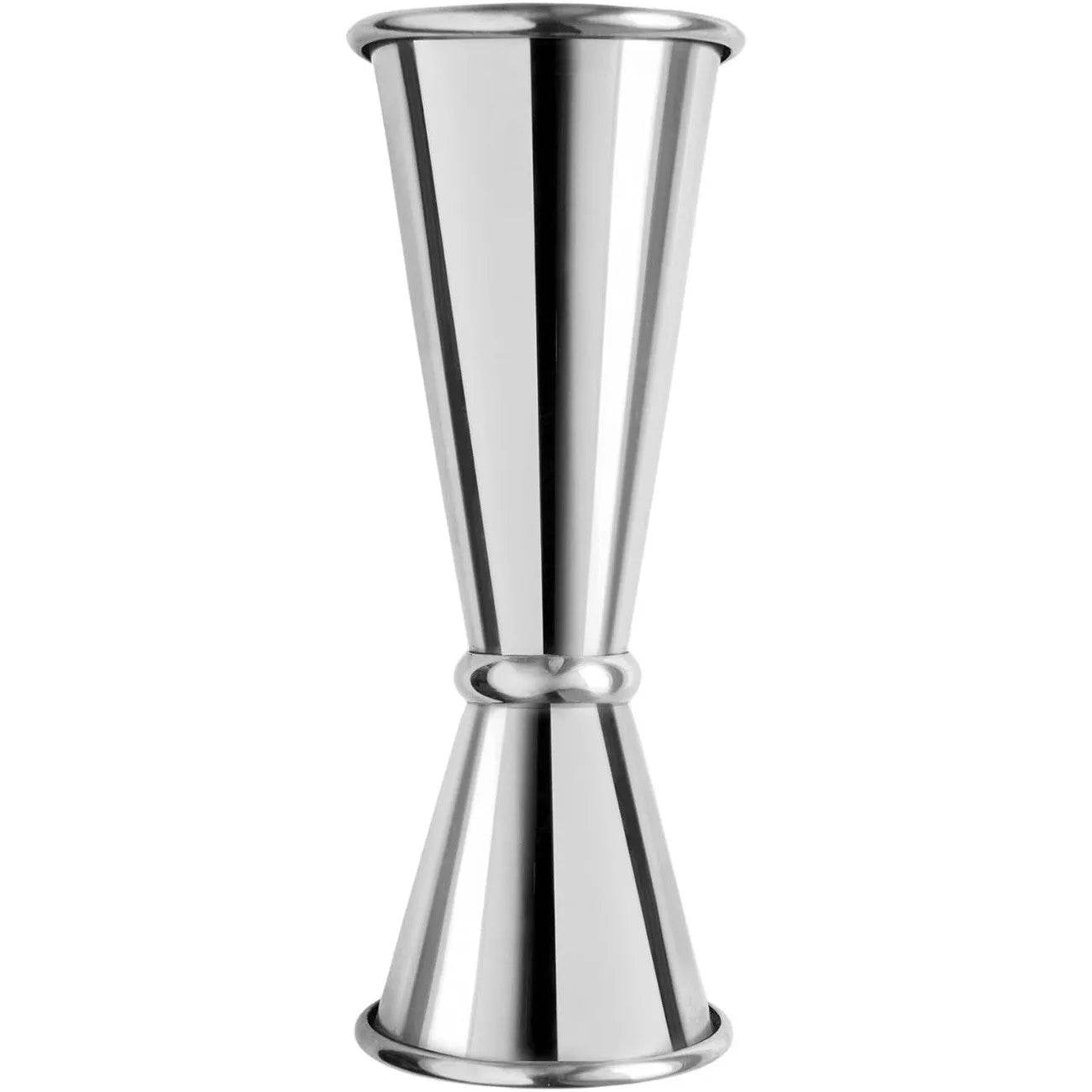 New Dual Shot Stainless Steel Measure Cup Cocktail Shaker Drink Spirit Measure Jigger Kitchen Bar Barware Tools - P12 Hub Europe