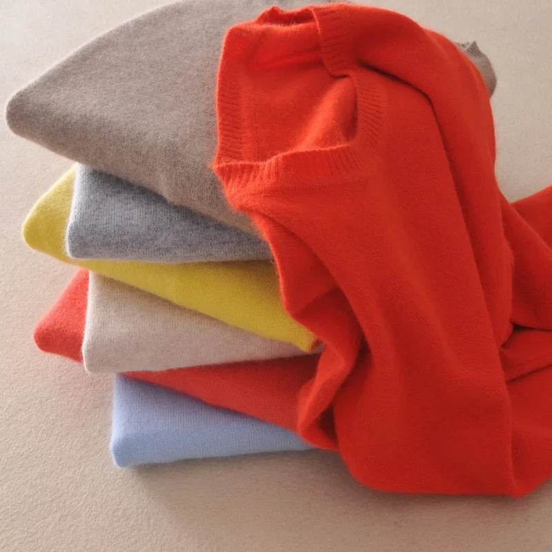 Women's Basic O-Neck Sweater - P12 Hub Europe