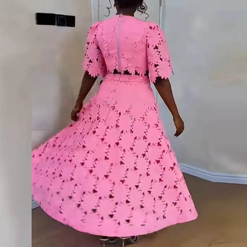 O-Neck Skirt Set - P12 Hub Europe