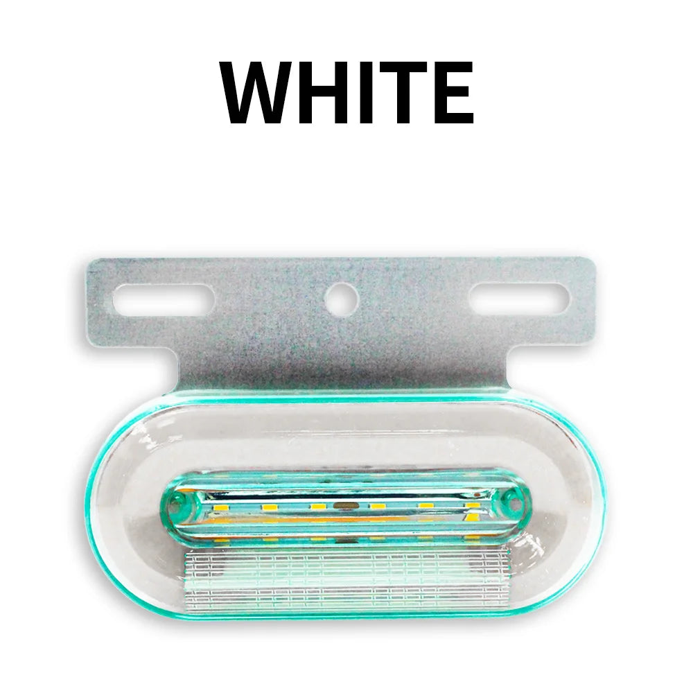4pcs Truck Side Marker 24SMD LED Lights Warning Tail Light Car Auto Trailer Lamps DC 24V For Truck Decoration Lorry Signal Lamp
