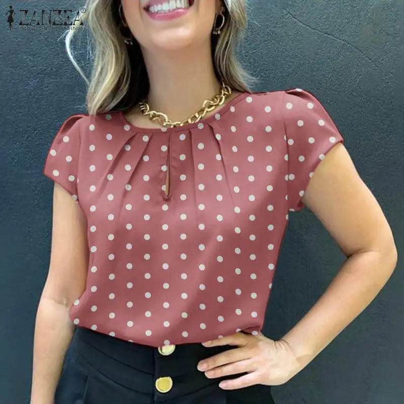 Women's Polka Dot Tunic - P12 Hub Europe