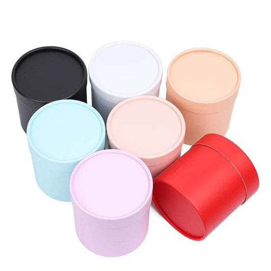 12x12cm Flower Box Round Cardboard Gift Boxes Wedding Party Rose Flower Packaging Decoration Valentine's Day Gifts Wrapping Box - P12 Hub Europe