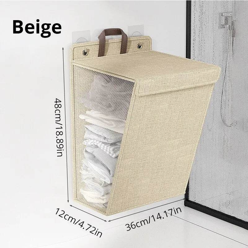 Foldable Wall-Mounted Laundry Hamper - P12 Hub Europe