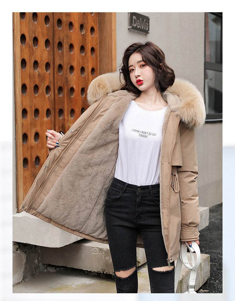 Slim Fur Collar Parka - P12 Hub Europe