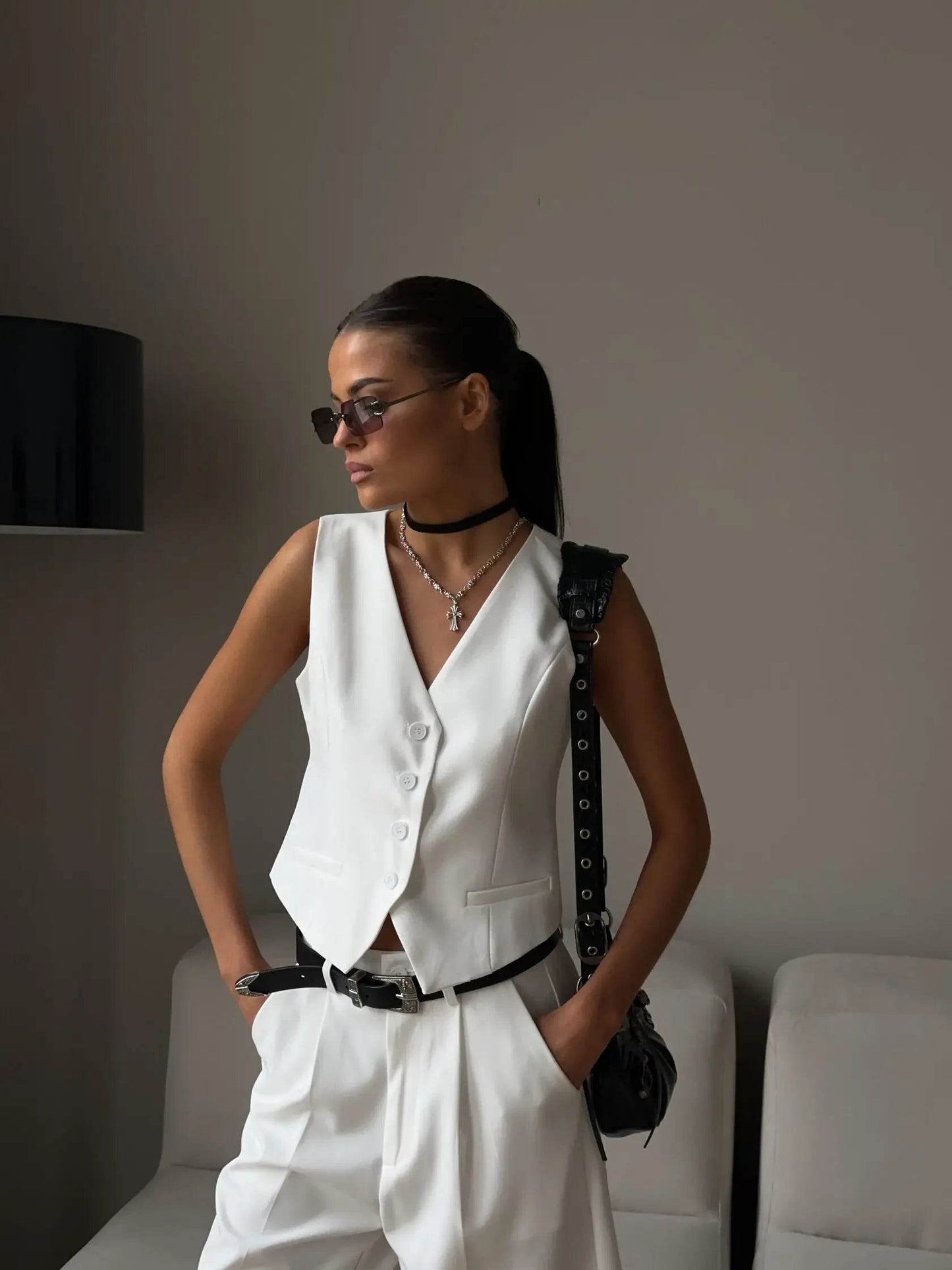 Wolfeel Chic Vest Shorts Suit - P12 Hub Europe