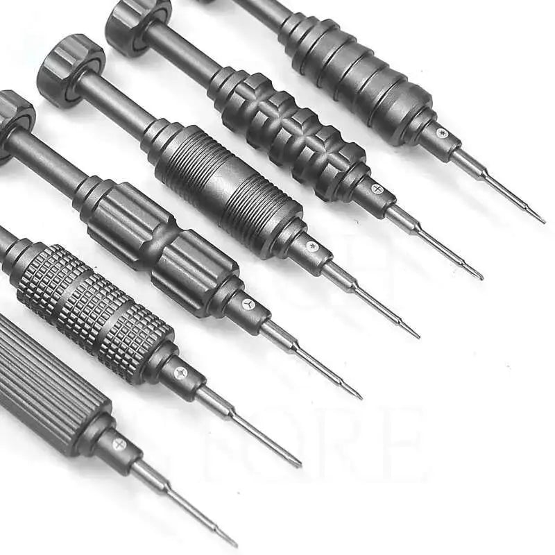 TE674 Superhard Combat Precision Screwdriver 0.6 0.8 1.2 1.5 T2 2.5 For IPHONE IPAD Clocks Watches Teardown Opening Repair Tools