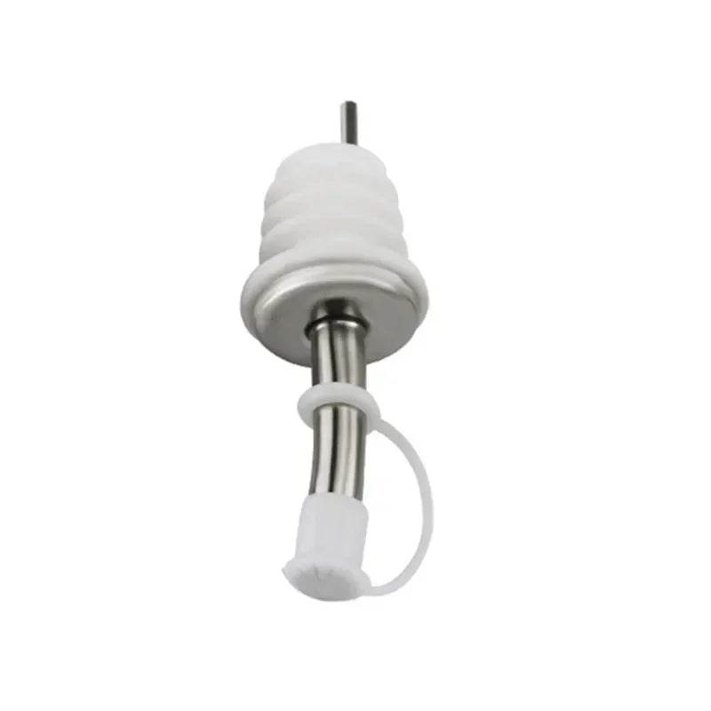 1PC Stainless Steel Oil Bottle Spout Pourer/Mouth with Stopper Flask Dry Red Wine Pot Bottle Cork Plug Olive Pourer Dispenser - P12 Hub Europe