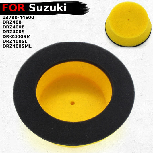 Air Filter Intake Air Cleaner Element For Suzuki DRZ400 2000 2001-2004 DRZ400E DRZ400S DR-Z400SM DRZ400SL DRZ400SML  13780-44E00