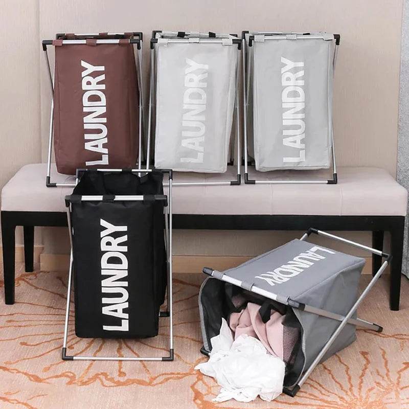 Foldable Waterproof Grid Laundry Basket - P12 Hub Europe
