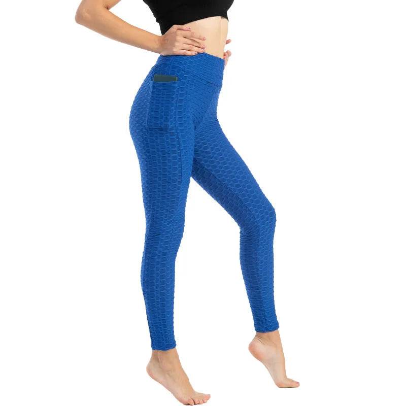 Women's Pocketed Bubble Leggings - P12 Hub Europe