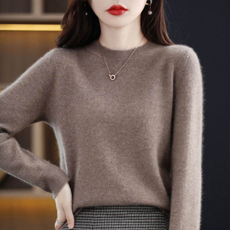 Women's Basic O-Neck Sweater - P12 Hub Europe