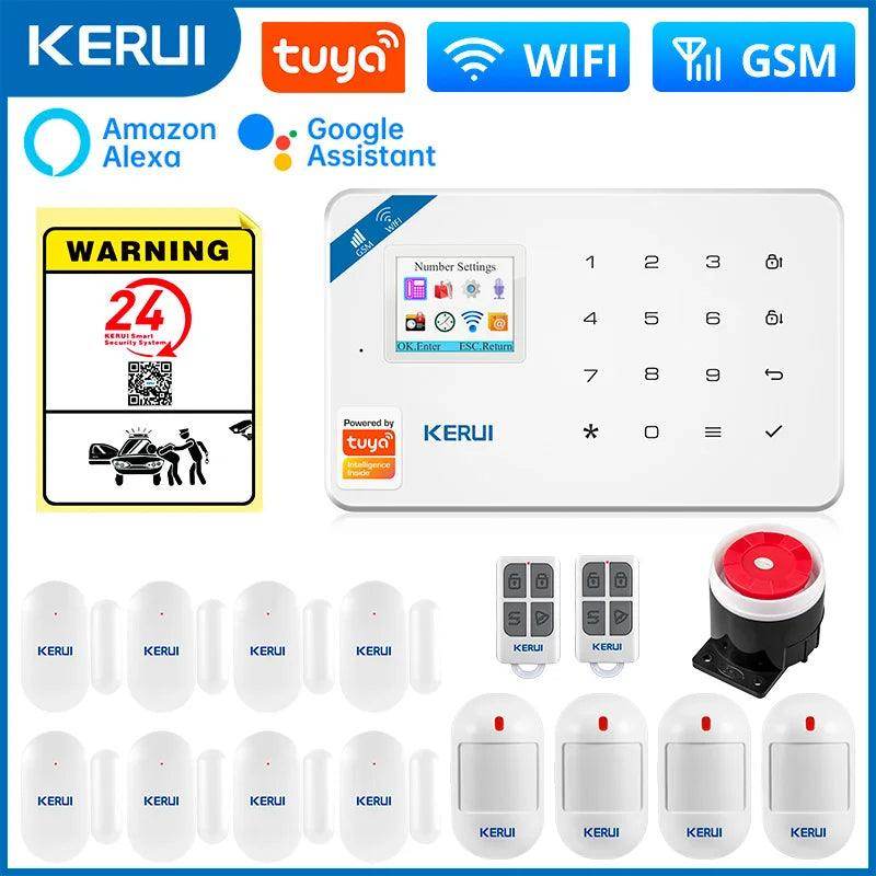 Alarm Smart KERUI W181 WiFi GSM Tuya - P12 Hub Europe