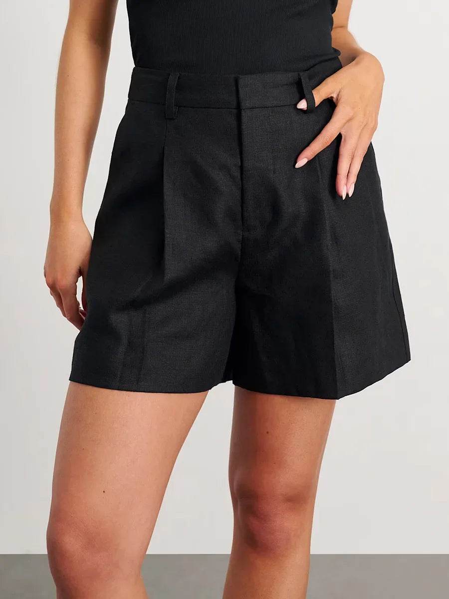 Wolfeel Cotton Linen Shorts Set - P12 Hub Europe
