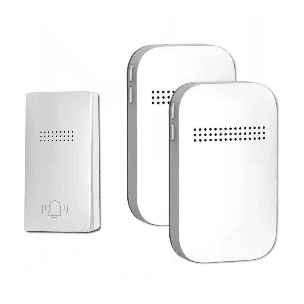 Wireless Doorbell | Self-Powered, 38 Ringtones, 150M Range - P12 Hub Europe