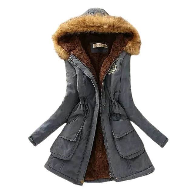 Slim Hooded Padded Parka - P12 Hub Europe