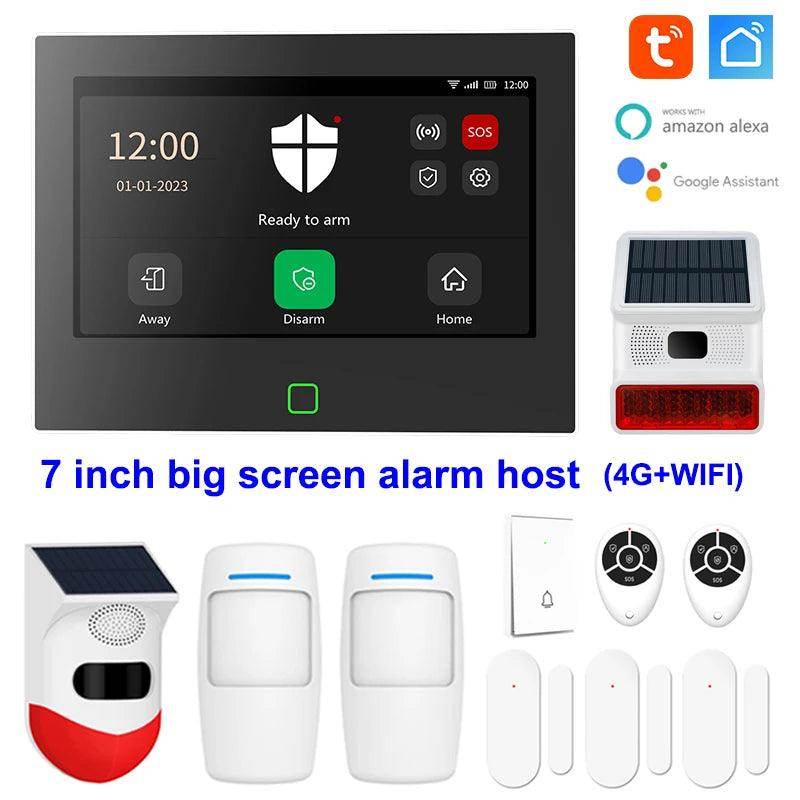 Alarm 7 Inch 4G WiFi Tuya - P12 Hub Europe