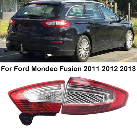 For Ford Mondeo Fusion 2011 2012 2013 LED Car Rear Bumper Tail Light Assembly Brake Light Stop Reverse Lamp Taillight Tail Lamp