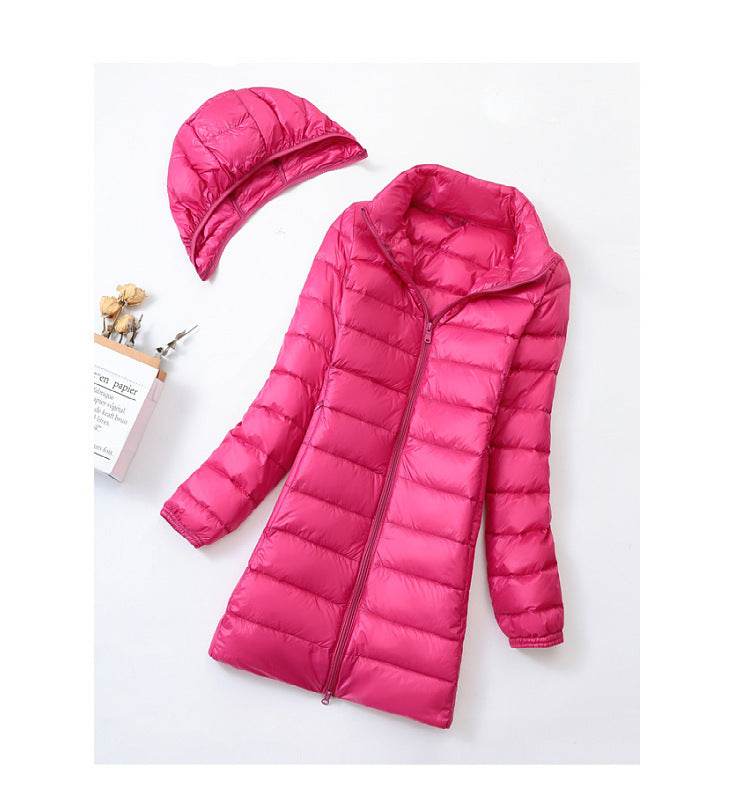 Lightweight Candy Color Down Hoodie - P12 Hub Europe