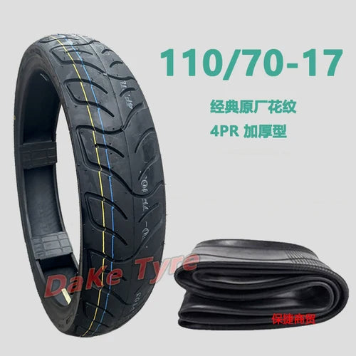 130/80-17 100/70-17 90/80 70 100 120/70-17 Is Applicable To SOCO Quick TS TC MAX Electric Motorcycle Tire Vacuum Tire