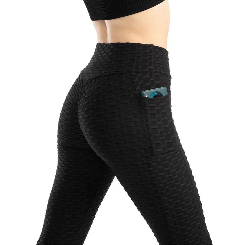 Women's Pocketed Bubble Leggings - P12 Hub Europe