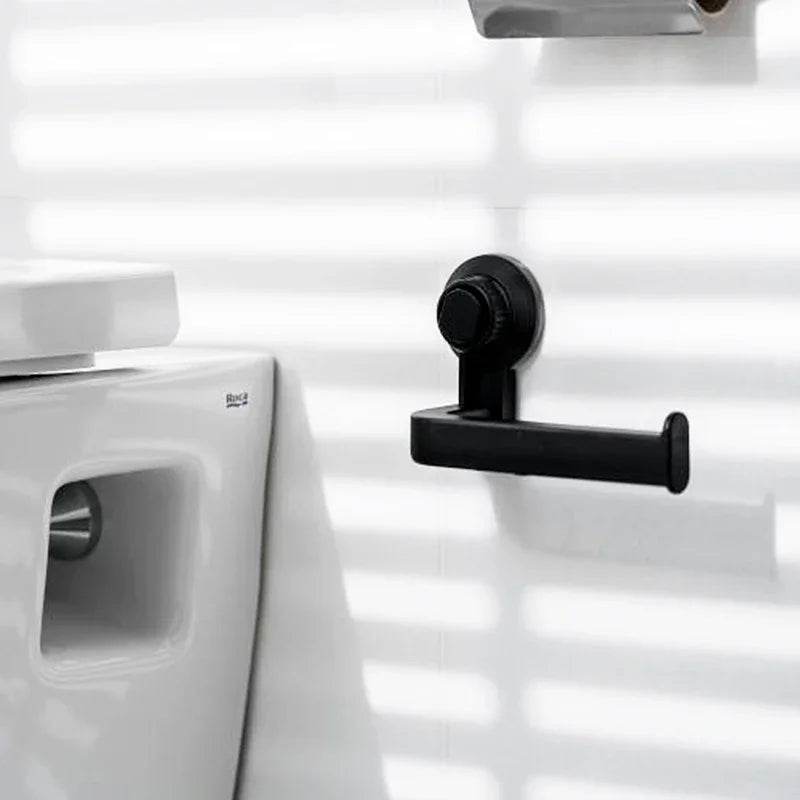 Suction Cup Toilet Paper Holder Wall Mount No Punching High Quality ABS Tissue Towel Roll Dispenser Bathroom Kitchen Accessories - P12 Hub Europe