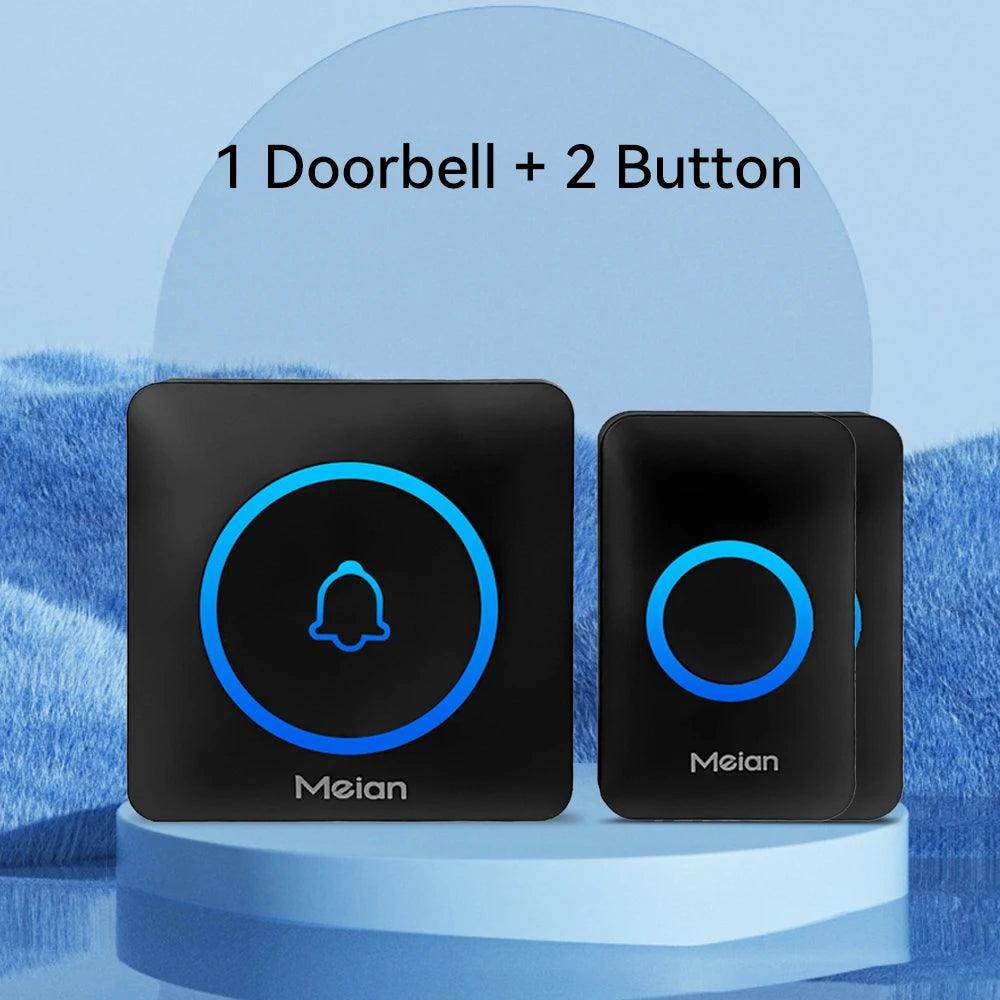 Doorbell Wireless | 60 Tunes, 1000ft, IP65, 5 Volume Levels - P12 Hub Europe