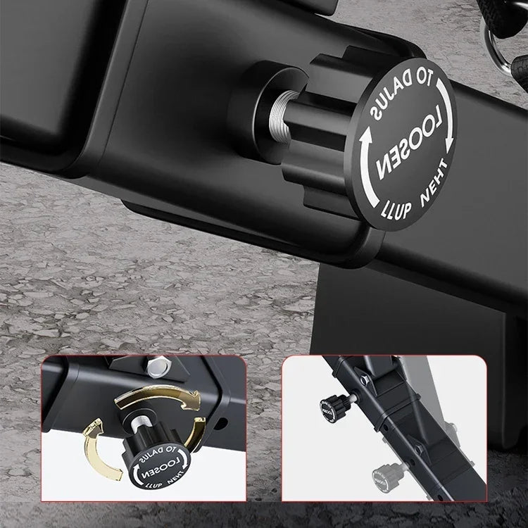 Hot 2024 Multifunctional Dumbbell Bench Bench Bench Press Home Sit-up Assistor Fitness Equipment Men's Bird Bench Press Chair