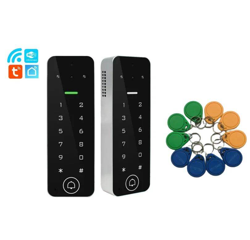 WiFi Video Intercom Access Control Fingerprint/Card/Password, IP65 - P12 Hub Europe