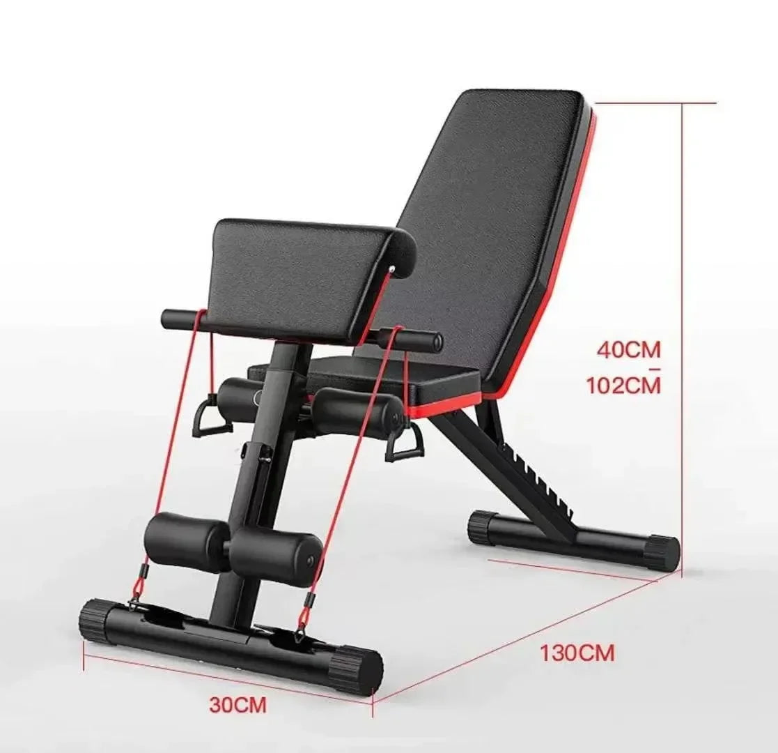 ABDOMINAL BENCH, ADJUSTABLE, MULTIFUNCTIONAL FOR MUSCULATION, HOME GYM