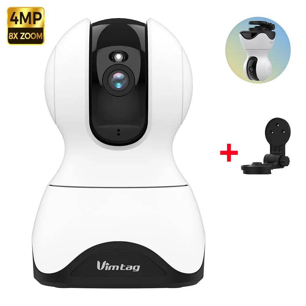 Indoor Camera 4MP 360° WiFi Auto Track, 2-Way Audio, Color Night - P12 Hub Europe