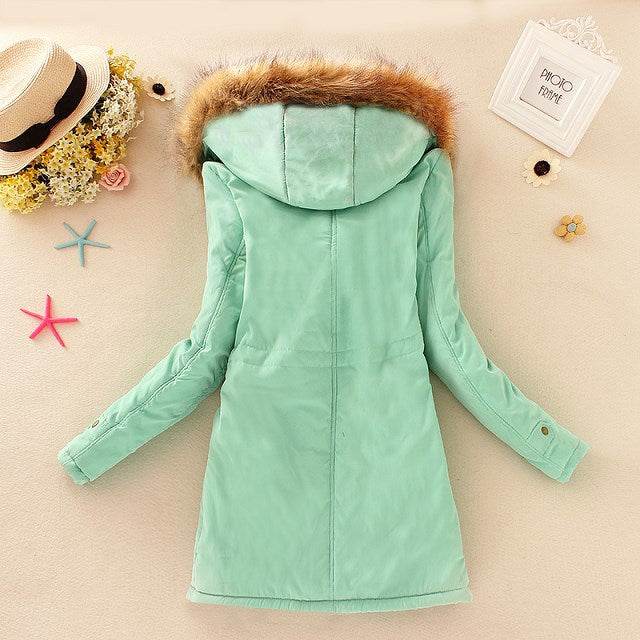 Slim Hooded Padded Parka - P12 Hub Europe