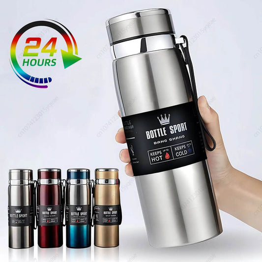 1000ml Double-Walled Thermos Flask - P12 Hub Europe