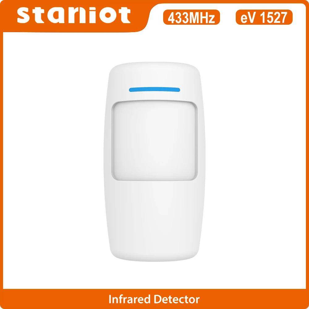 433MHz PIR Motion Sensor | Pet-Friendly Infrared Detector - P12 Hub Europe